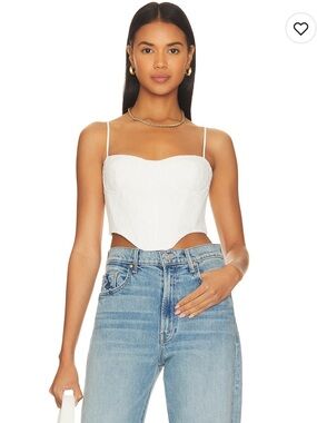 Bardot Luminary Corset in orchid white